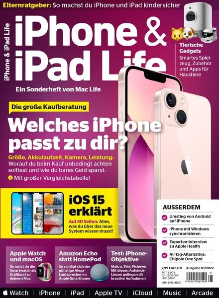 iPhone und iPad Life – Januar 2022 Cover