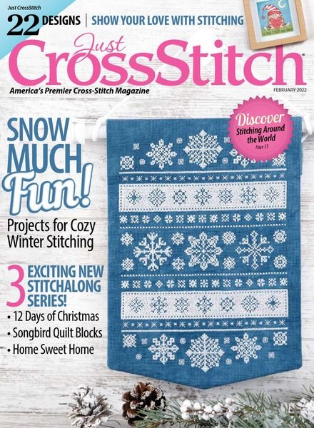 Just CrossStitch – February 2022 Cover