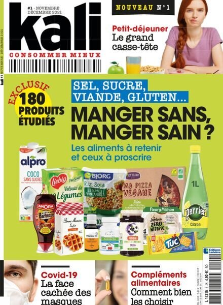 Kali Magazine – Novembre-Decembre 2021 Cover