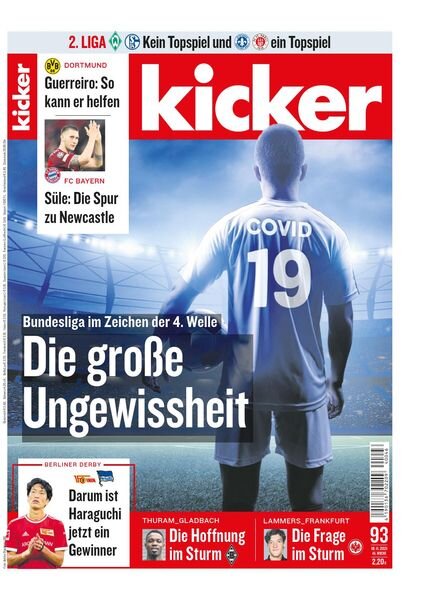 Kicker – 18 November 2021 Cover