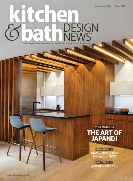 Kitchen & Bath Design News – November-December 2021 Cover
