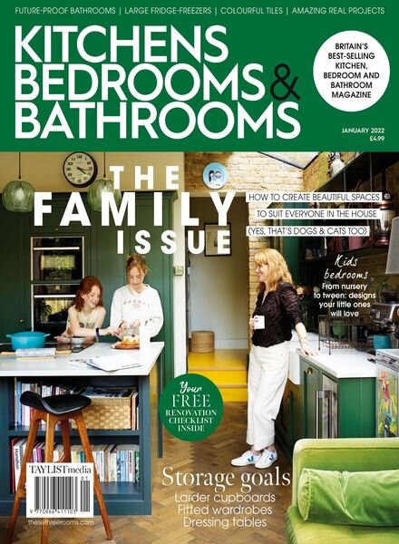 Kitchens Bedrooms & Bathrooms – December 2021 Cover