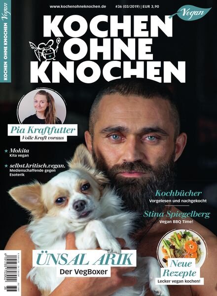 Kochen ohne Knochen – August 2019 Cover
