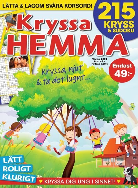 Kryssa Hemma – 18 mars 2021 Cover