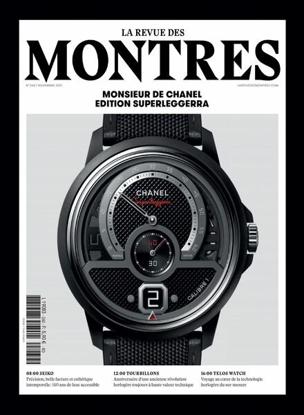 La revue des Montres – novembre 2021 Cover