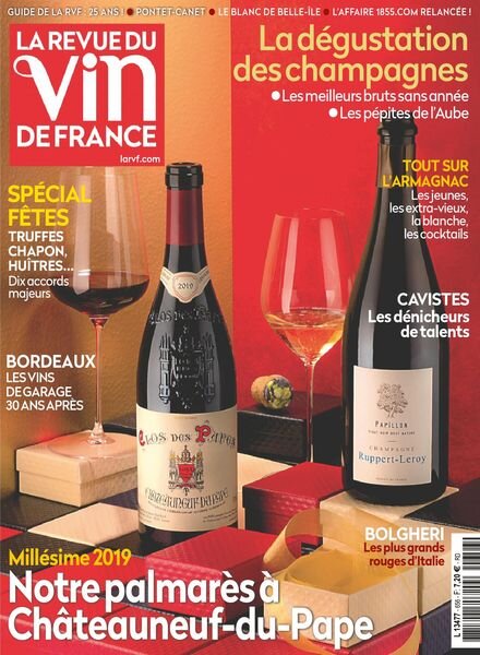 La Revue du Vin de France – decembre 2021 Cover