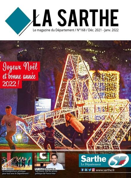 La Sarthe – Decembre 2021 – Janvier 2022 Cover