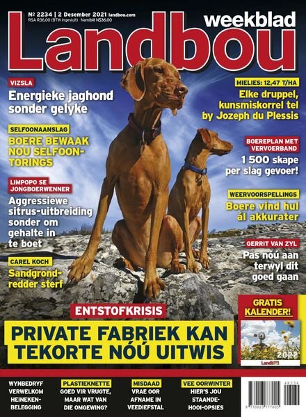 Landbouweekblad – 02 Desember 2021 Cover