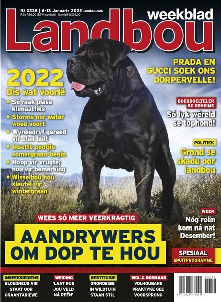 Landbouweekblad – 06 Januarie 2022 Cover