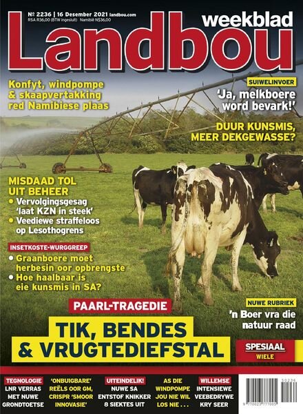 Landbouweekblad – 16 Desember 2021 Cover
