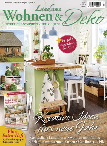 LandIDEE Wohnen & Deko – Dezember 2021 Cover