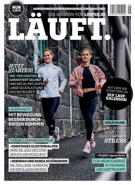 LaUFT Das Magazin von laufende – 17 Dezember 2021 Cover
