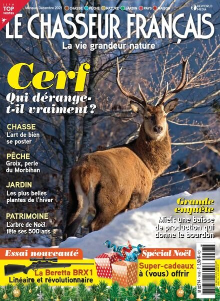 Le Chasseur Francais – decembre 2021 Cover