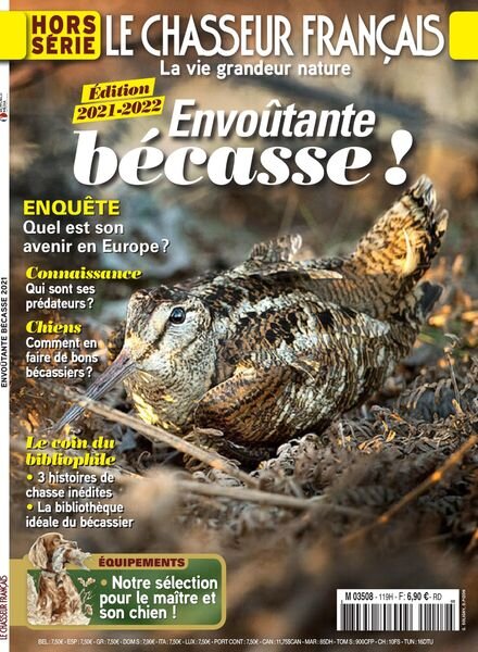 Le Chasseur Francais – Hors-Serie – Envoutante Becasse 2021-2022 Cover