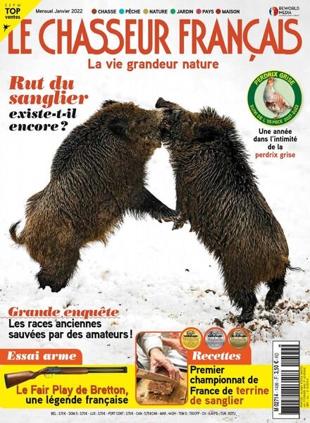 Le Chasseur Francais – janvier 2022 Cover