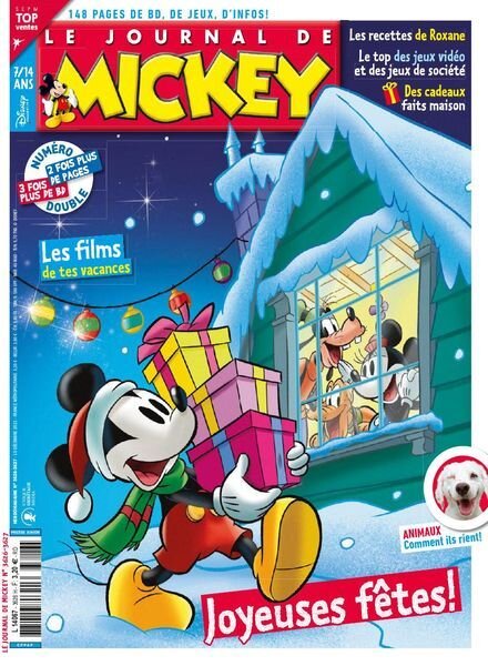Le Journal de Mickey – 15 decembre 2021 Cover