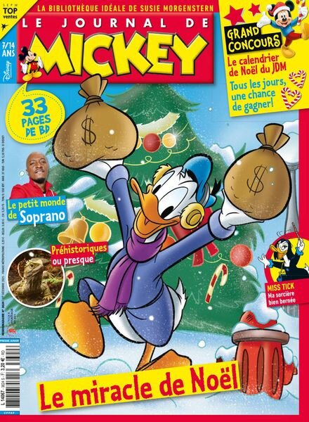 Le Journal de Mickey – 1er Decembre 2021 Cover
