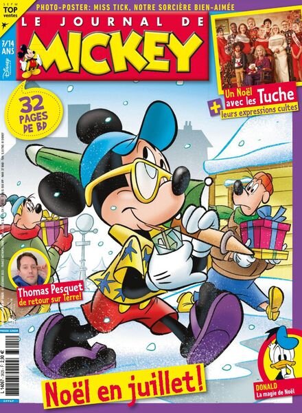 Le Journal de Mickey – 8 Decembre 2021 Cover