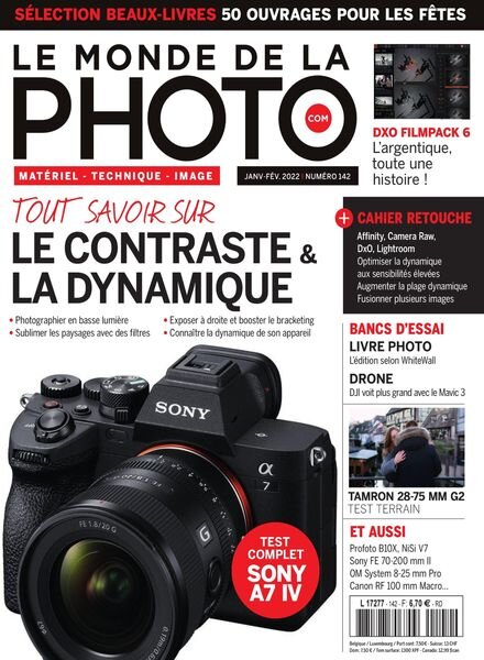 Le monde de la photo – Janvier-Fevrier 2022 Cover