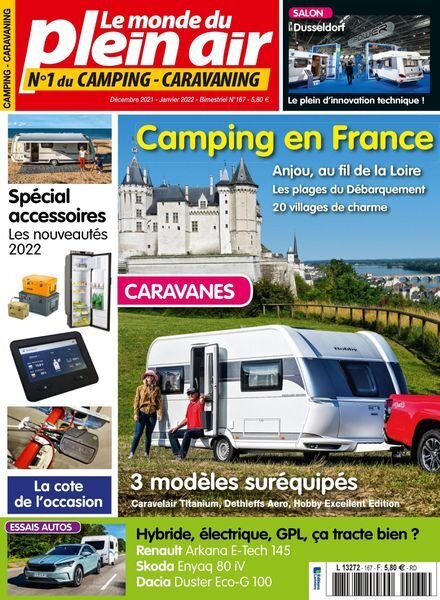 Le Monde du Plein-Air – Decembre 2021 – Janvier 2022 Cover