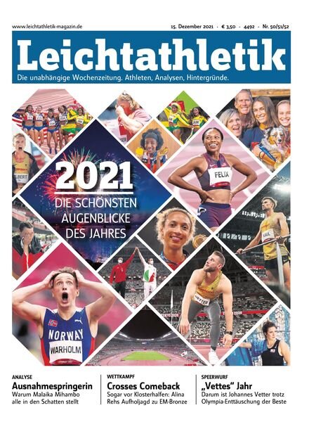 Leichtathletik – 14 Dezember 2021 Cover