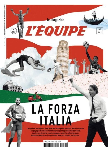 L’Equipe Magazine – 11 Decembre 2021 Cover