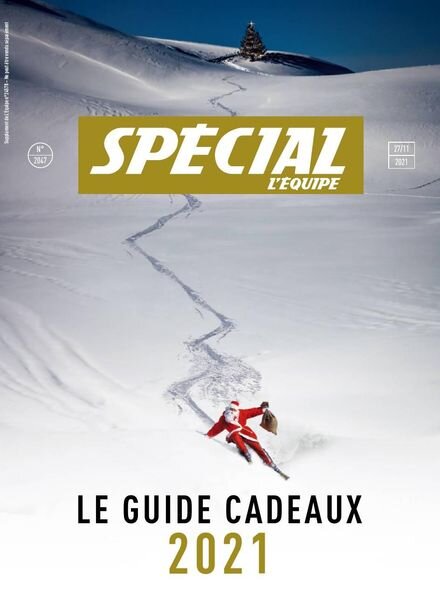L’equipe Magazine Special – Le Guide Cadeaux 2021 Cover