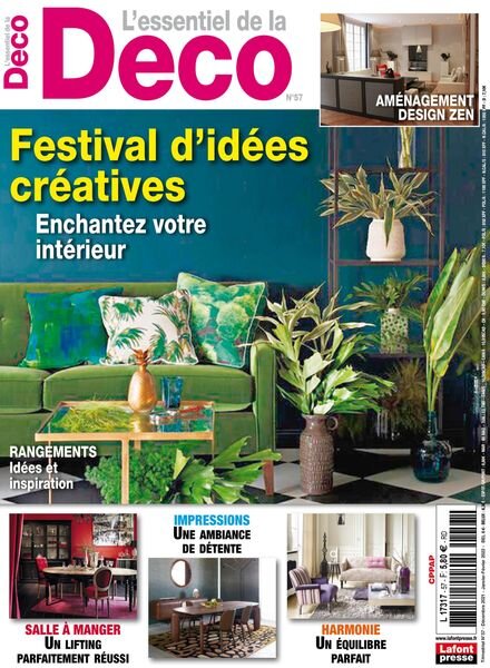 L’Essentiel de la Deco – Decembre 2021 – Fevrier 2022 Cover