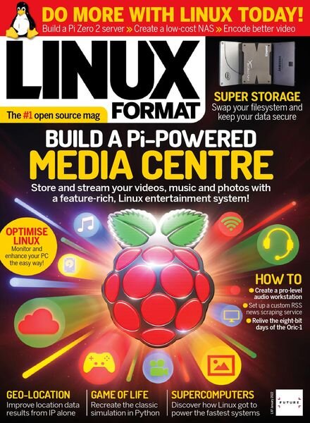Linux Format UK – January 2022 Cover