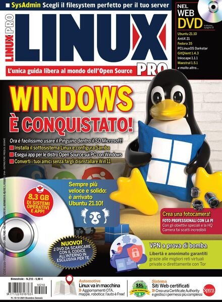 Linux Pro – dicembre 2021 Cover