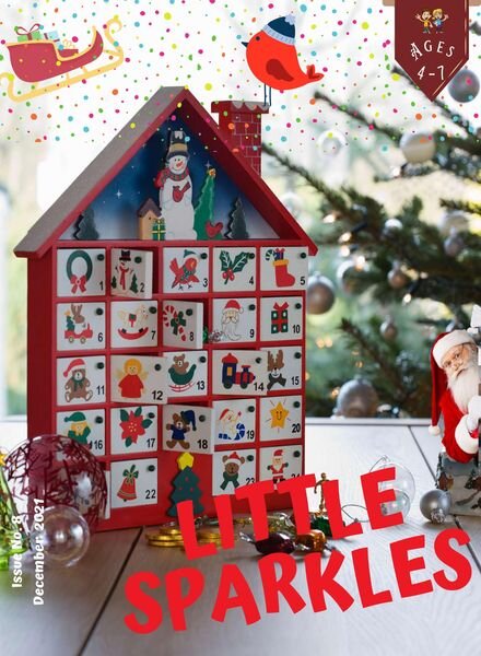Little Sparkles Kids Magazine (Ages 4-7) – December 2021 Cover