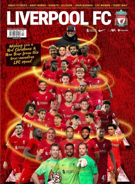 Liverpool FC Magazine – January 2022 Cover