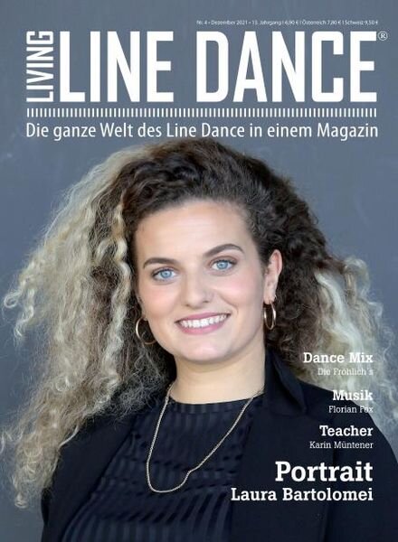 Living Line Dance – Dezember 2021 Cover