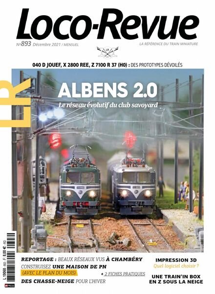 Loco-Revue – decembre 2021 Cover