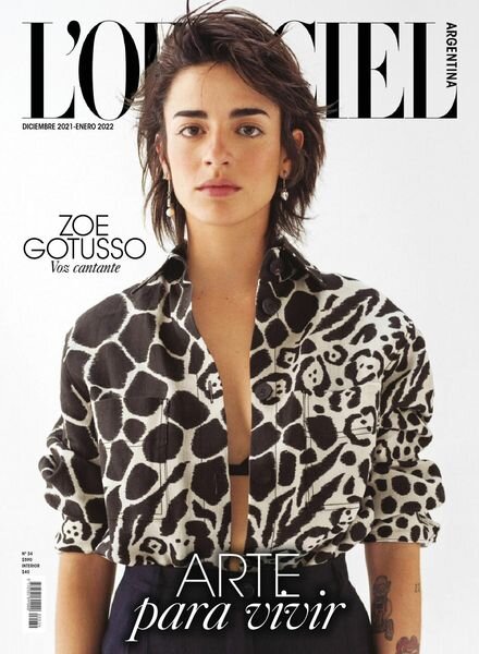 L’Officiel Argentina – diciembre 2021 Cover