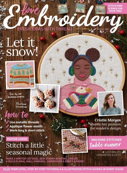 Love Embroidery – Issue 21 – November 2021 Cover