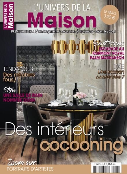 L’Univers de la Maison – Novembre-Decembre 2021 Cover