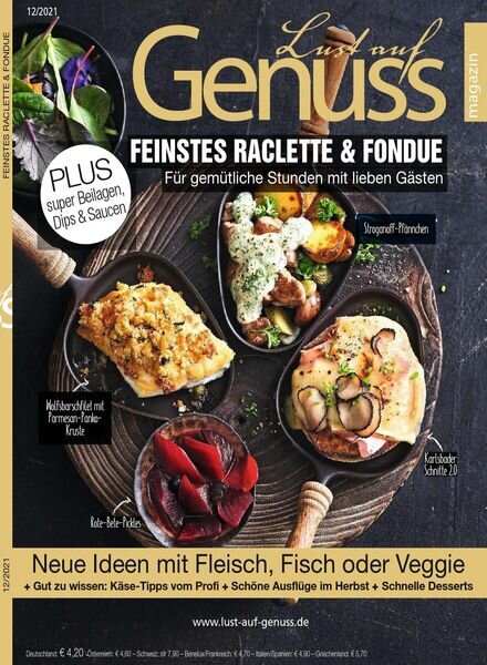 Lust auf Genuss – Dezember 2021 Cover