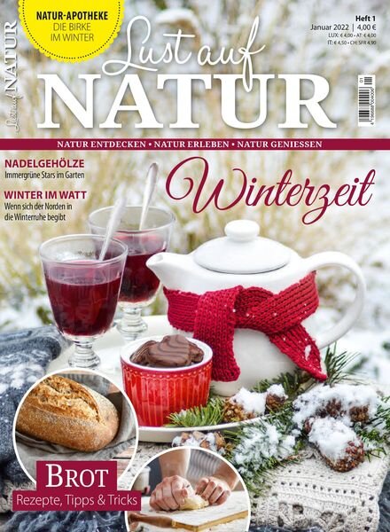 Lust auf NATUR – Dezember 2021 Cover