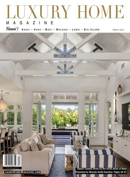 Luxury Home Magazine Hawaii – Issue 166 2021 Cover