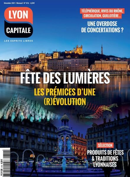 Lyon Capitale – Decembre 2021 Cover