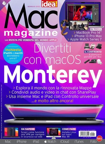 Mac Magazine – gennaio 2022 Cover