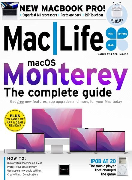 MacLife UK – January 2022 Cover