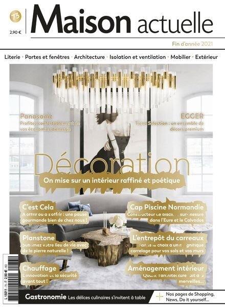 Maison Actuelle – Fin d’annee 2021 Cover