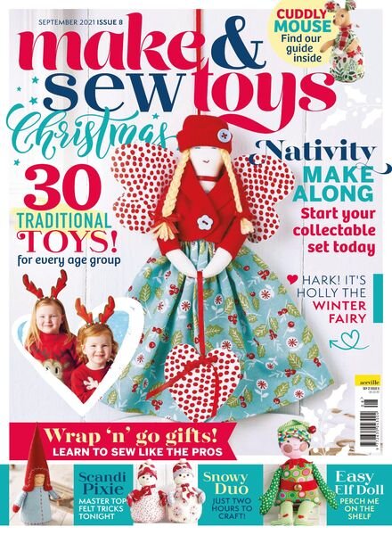 Make & Sew Toys – September 2021 Cover