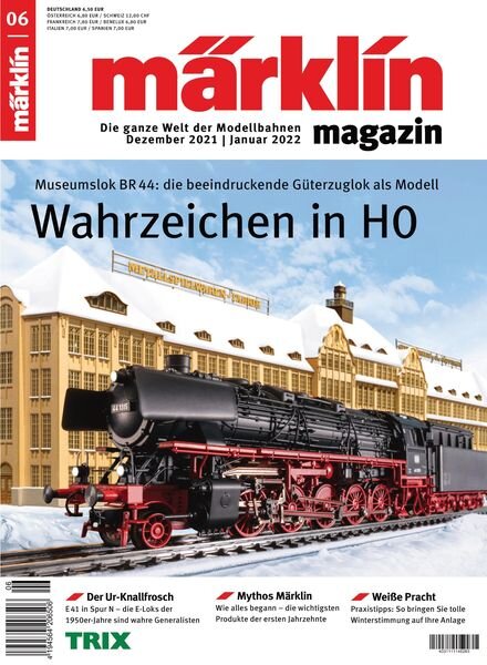 marklin magazin – 03 Dezember 2021 Cover