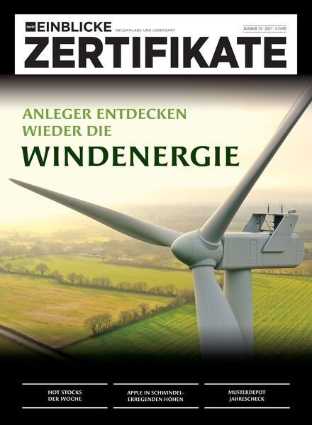 marktEINBLICKE Zertifikate – 15 Dezember 2021 Cover