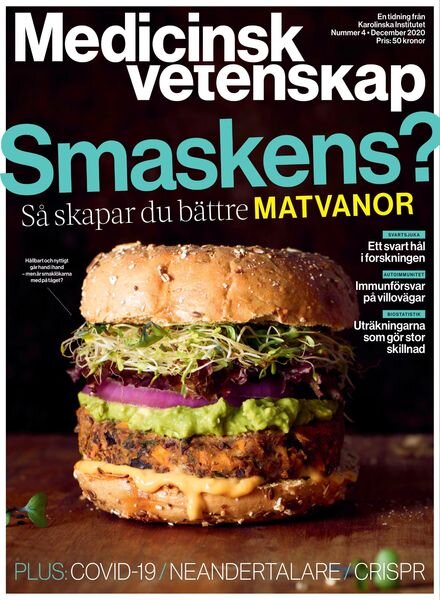 Medicinsk Vetenskap – 07 december 2020 Cover