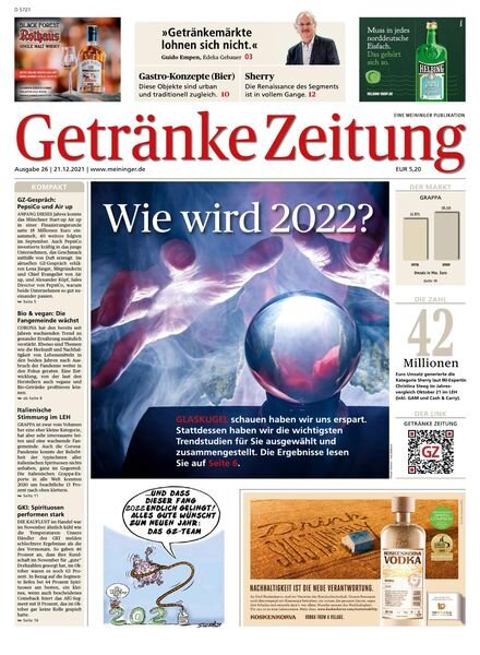 Meininger – 22 Dezember 2021 Cover