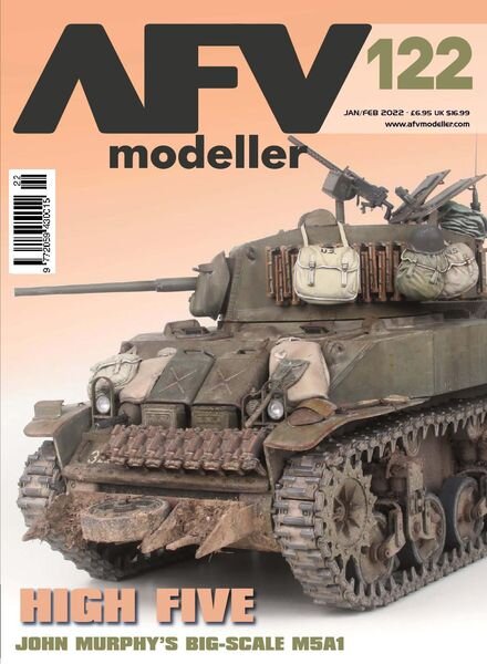 Meng AFV Modeller – Issue 122 – January-February 2022 Cover